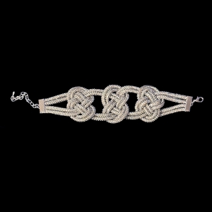 Silver Strass Bracelet B